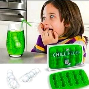 Fred green caterpillar ice cube tray ice